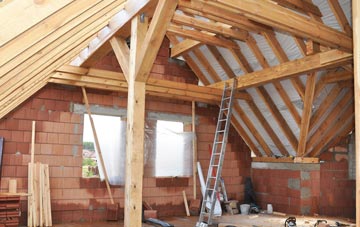Spring Gdns attic trusses